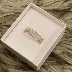 Set of 3 Sterling Silver Stacking Rings